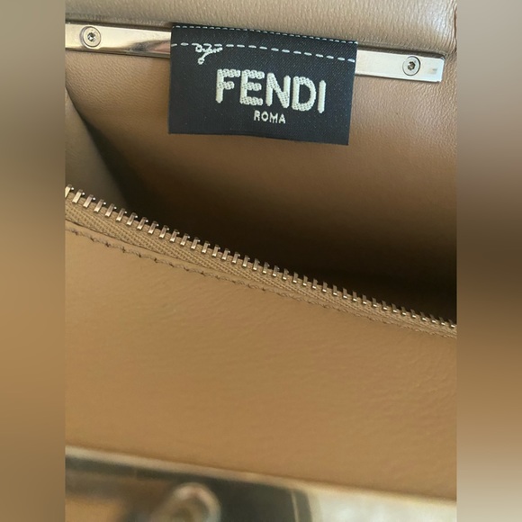 Fendi 3Jours Beige / Tan bag with colorful studs. - Picture 12 of 16